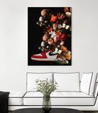 Air Jordan Flowers by Edson Ramos on GIANT ART