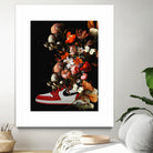 Air Jordan Flowers by Edson Ramos on GIANT ART