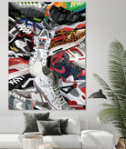 Air Jordan Shoe Pile (Run DMC) by AJS on GIANT ART