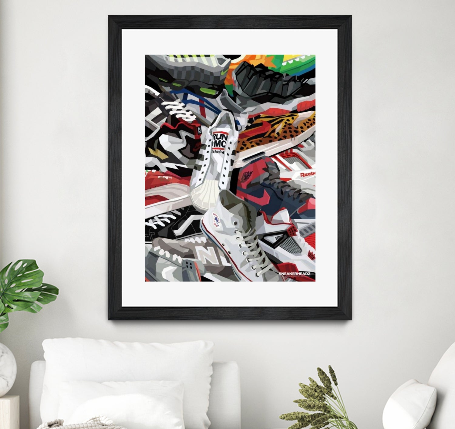 Air Jordan Shoe Pile (Run DMC) by AJS on GIANT ART