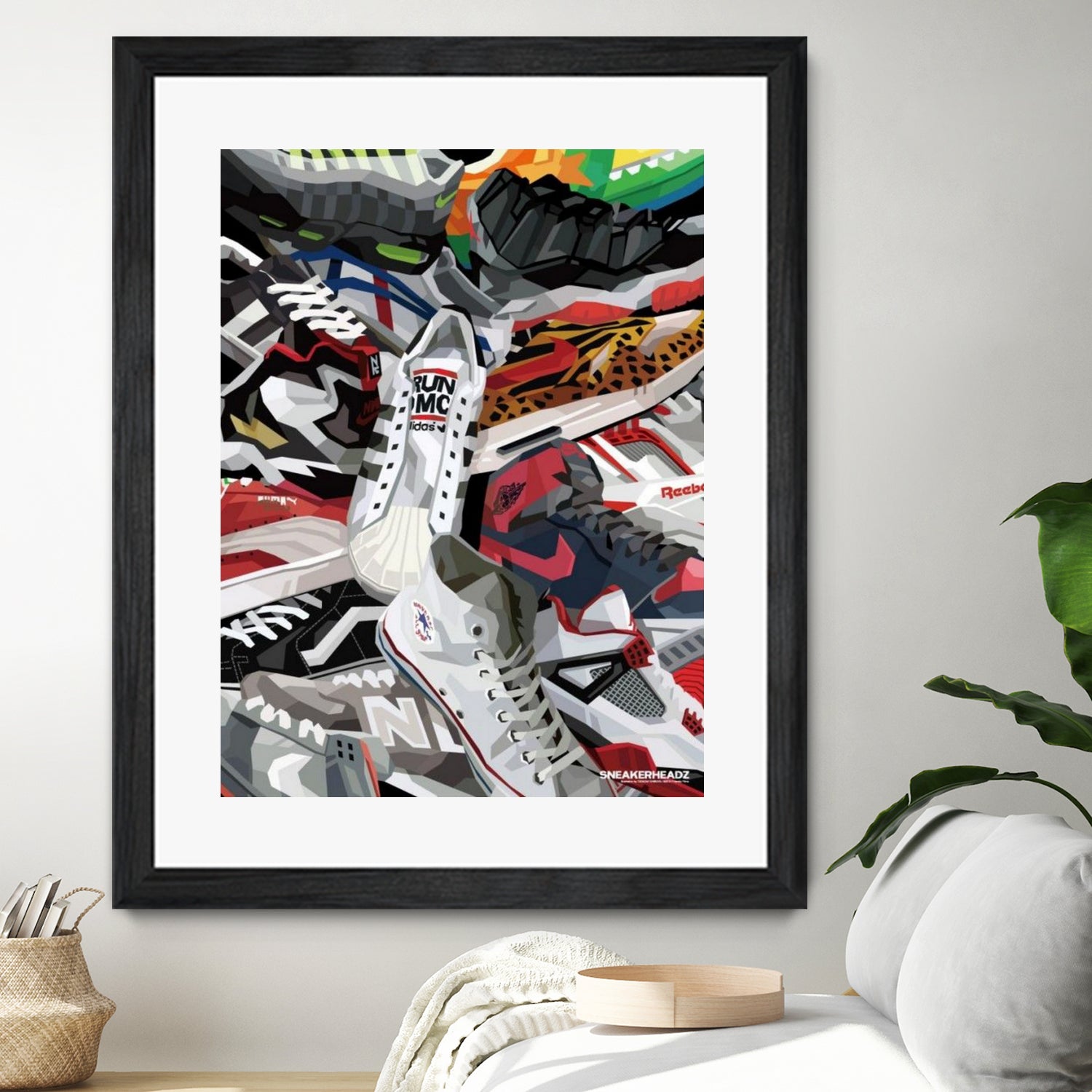 Air Jordan Shoe Pile (Run DMC) by AJS on GIANT ART