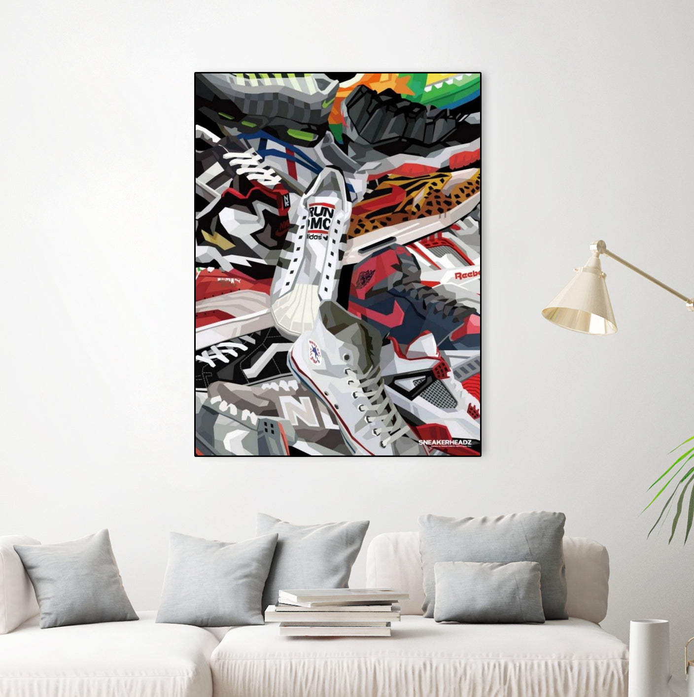 Air Jordan Shoe Pile (Run DMC) by AJS on GIANT ART