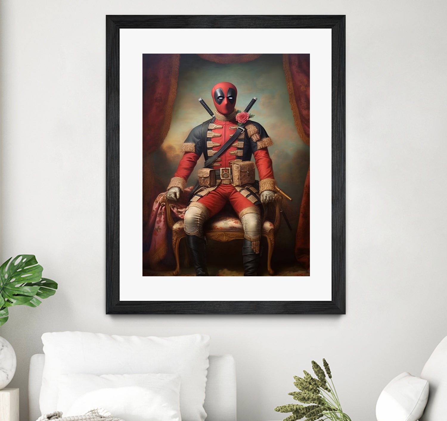 Deadpool Renaissiance by Edson Ramos on GIANT ART