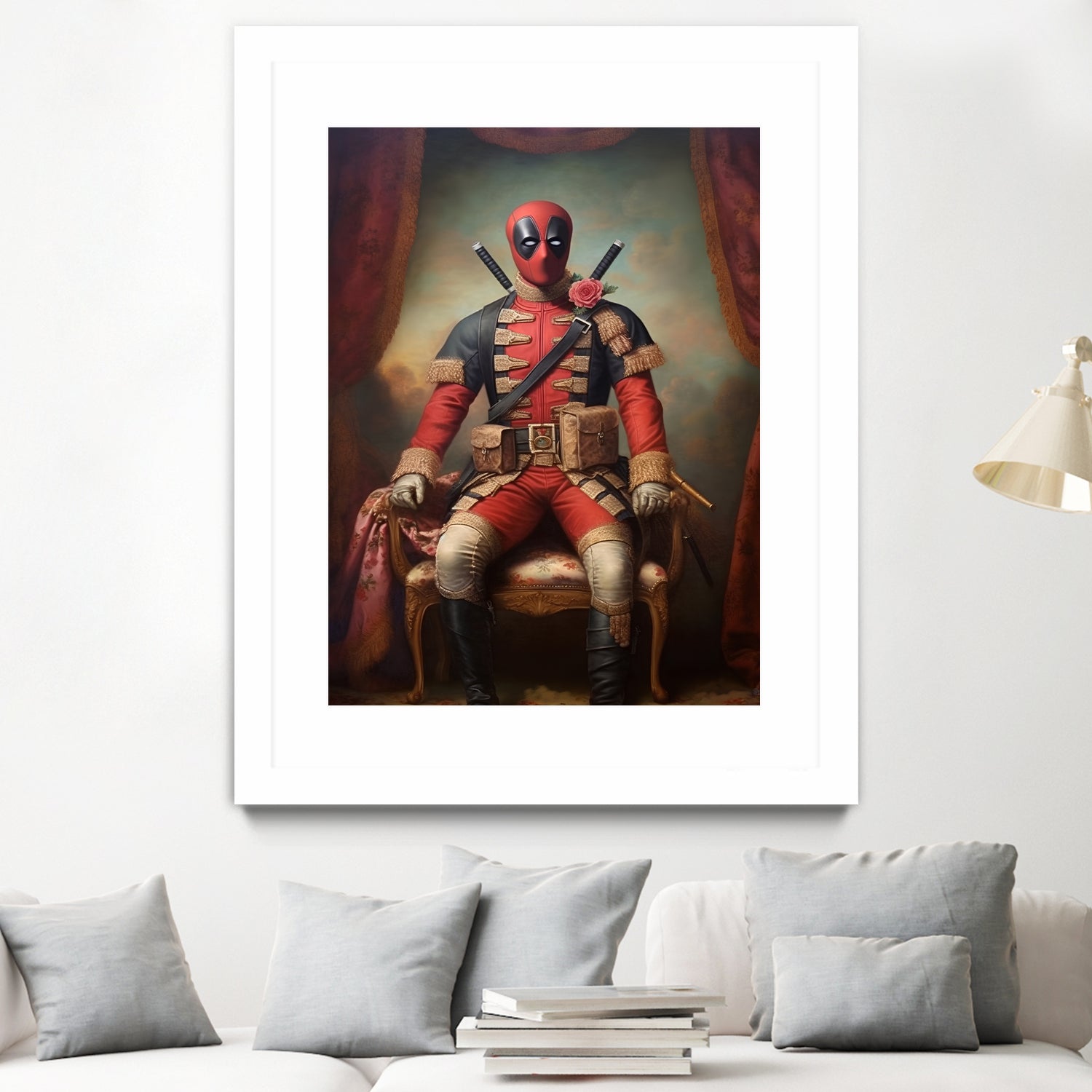 Deadpool Renaissiance by Edson Ramos on GIANT ART