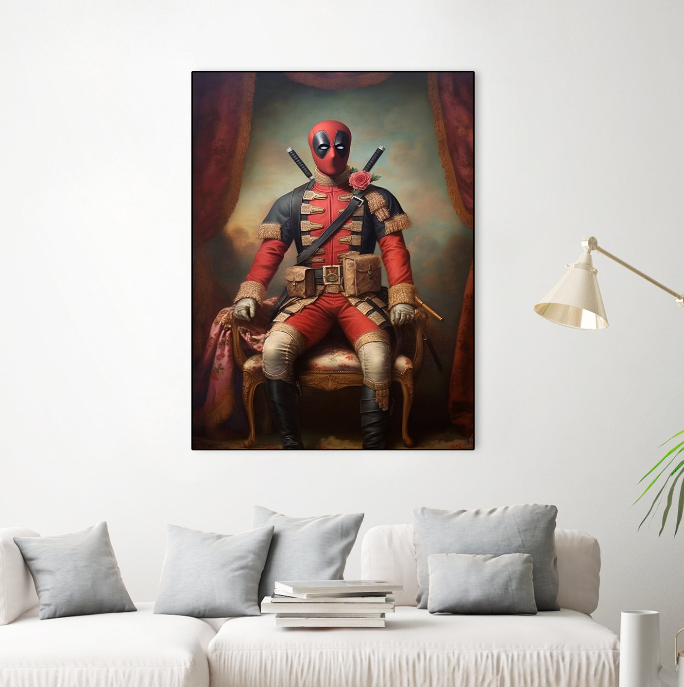 Deadpool Renaissiance by Edson Ramos on GIANT ART