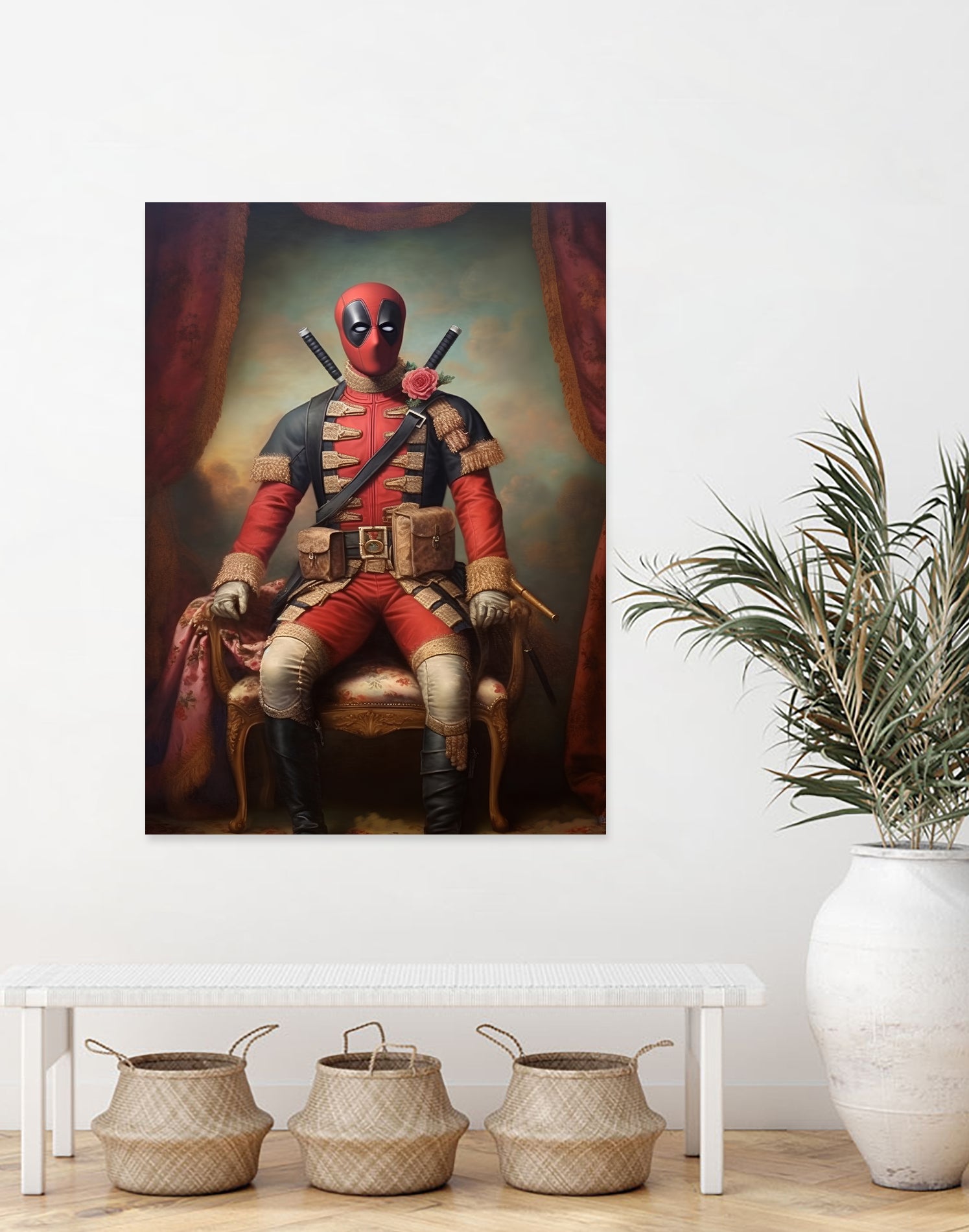 Deadpool Renaissiance by Edson Ramos on GIANT ART