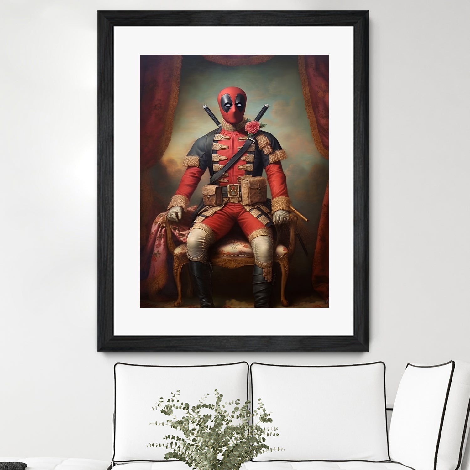 Deadpool Renaissiance by Edson Ramos on GIANT ART