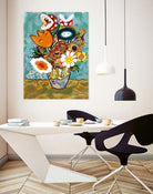 Marios Van Gogh Flower Vase by Edson Ramos on GIANT ART