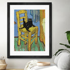 Cat on a Chair by Edson Ramos on GIANT ART