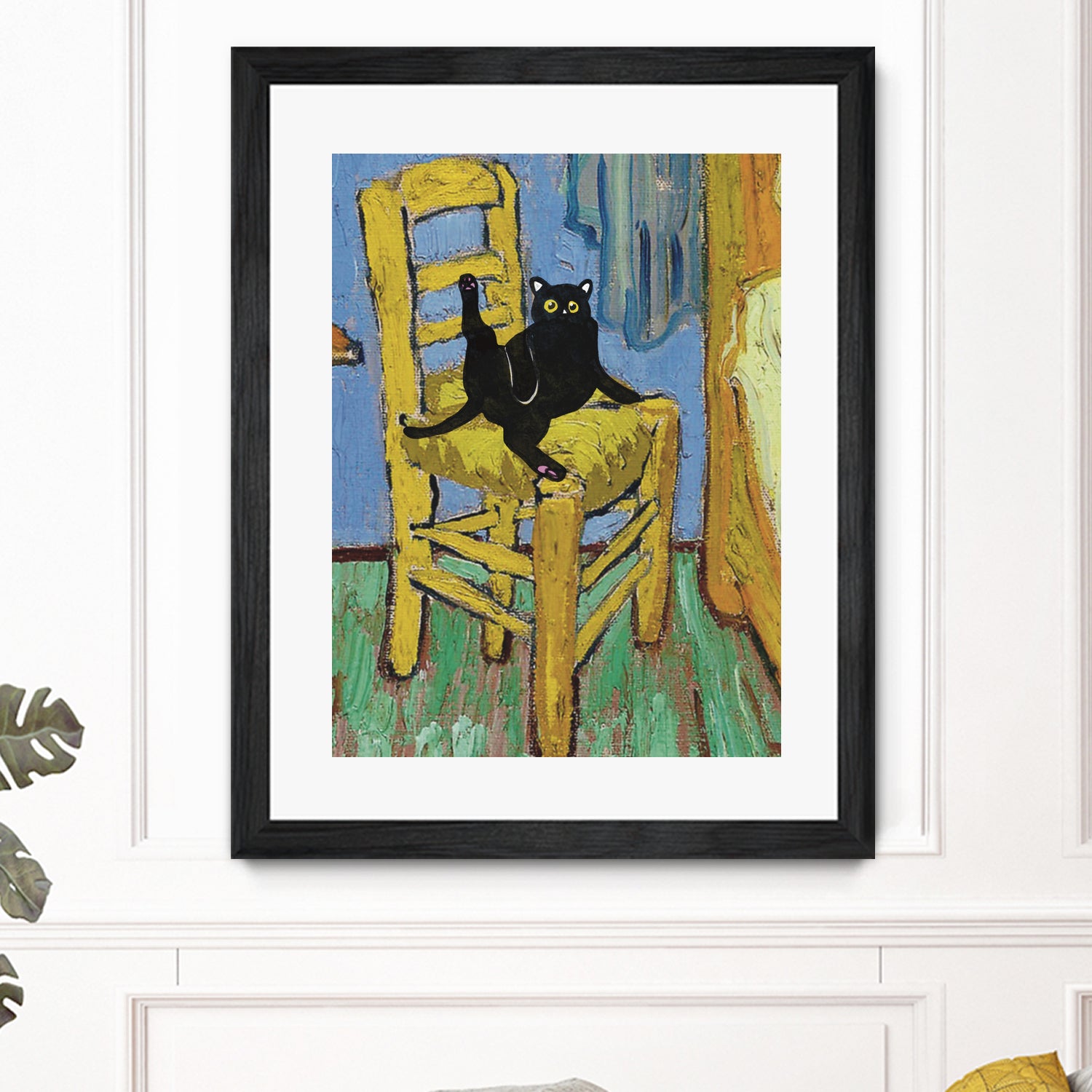 Cat on a Chair by Edson Ramos on GIANT ART