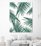 Green Palm Leaves Dream #2 #tropical #decor #art by Anita & Bella Jantz on GIANT ART - green photo illustration