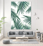 Green Palm Leaves Dream #2 #tropical #decor #art by Anita & Bella Jantz on GIANT ART - green photo illustration