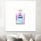 N.1 Cares Perfume-Watercolor by Oriana Cordero on GIANT ART - fuchsia digital drawing