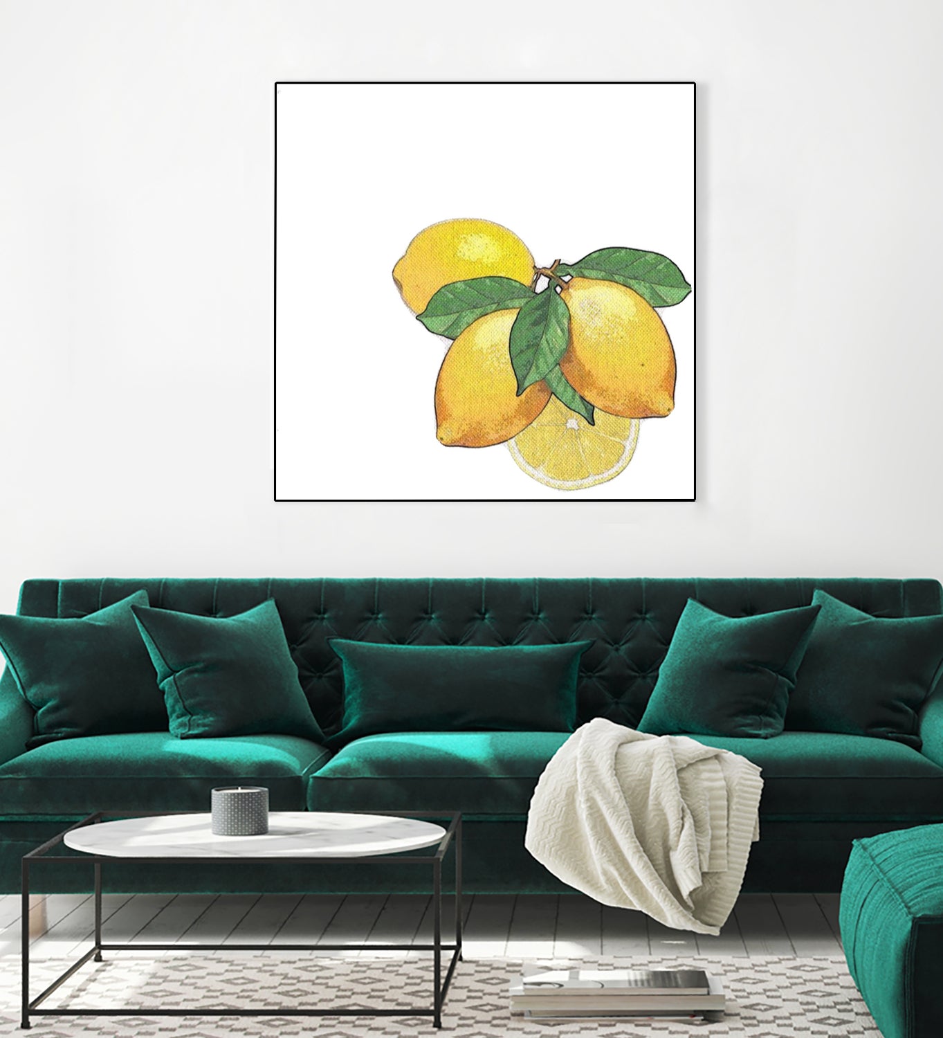 Limoncello by Oriana Cordero on GIANT ART - yellow photo illustration