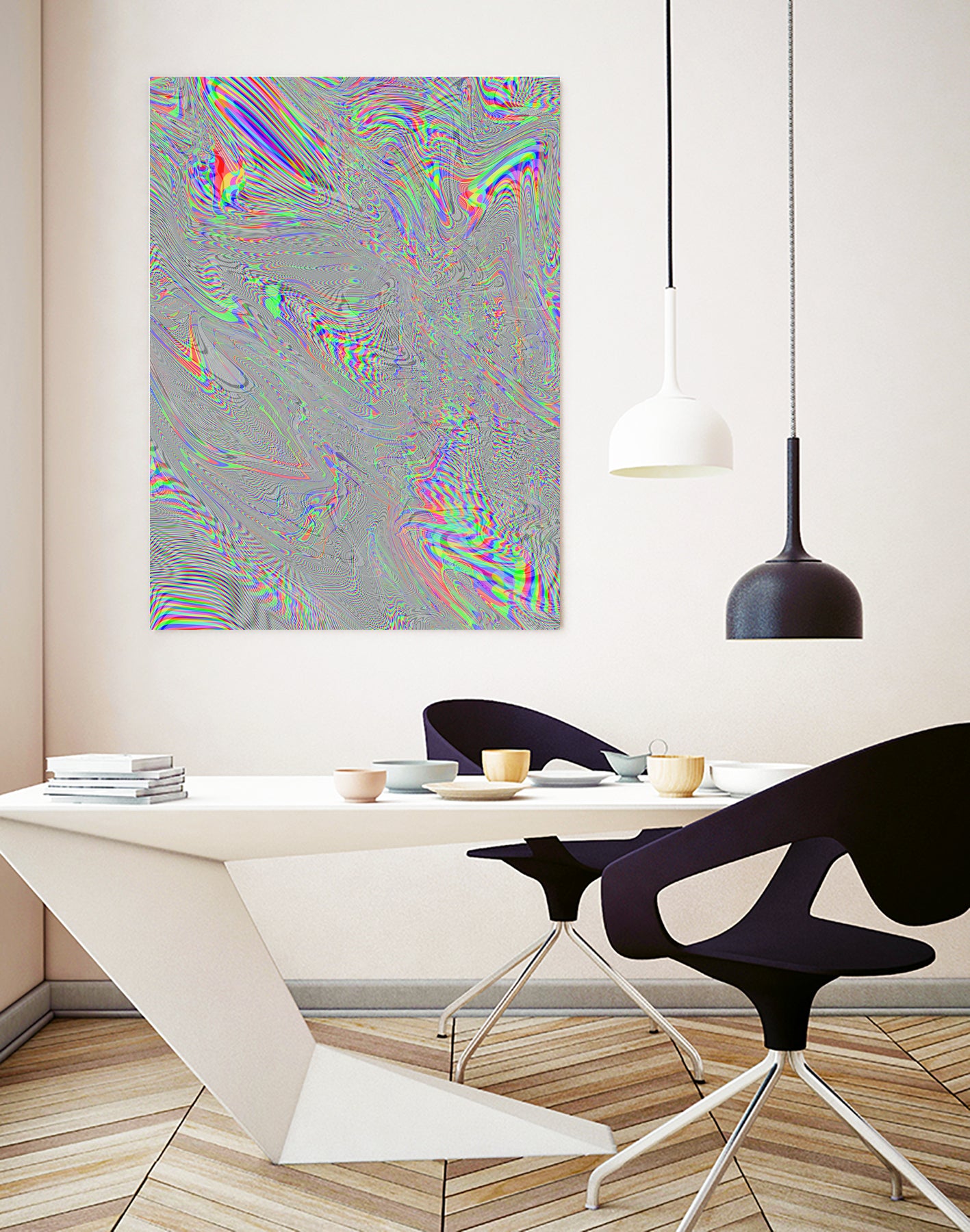 Endorphins by Jessica Crupi on GIANT ART - gray digital painting