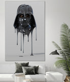 Darth Vader Melting by Urbano Rodriguez on GIANT ART - black 3d art