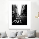 Lane fire by Dmitry Belov on GIANT ART - black photo manipulation