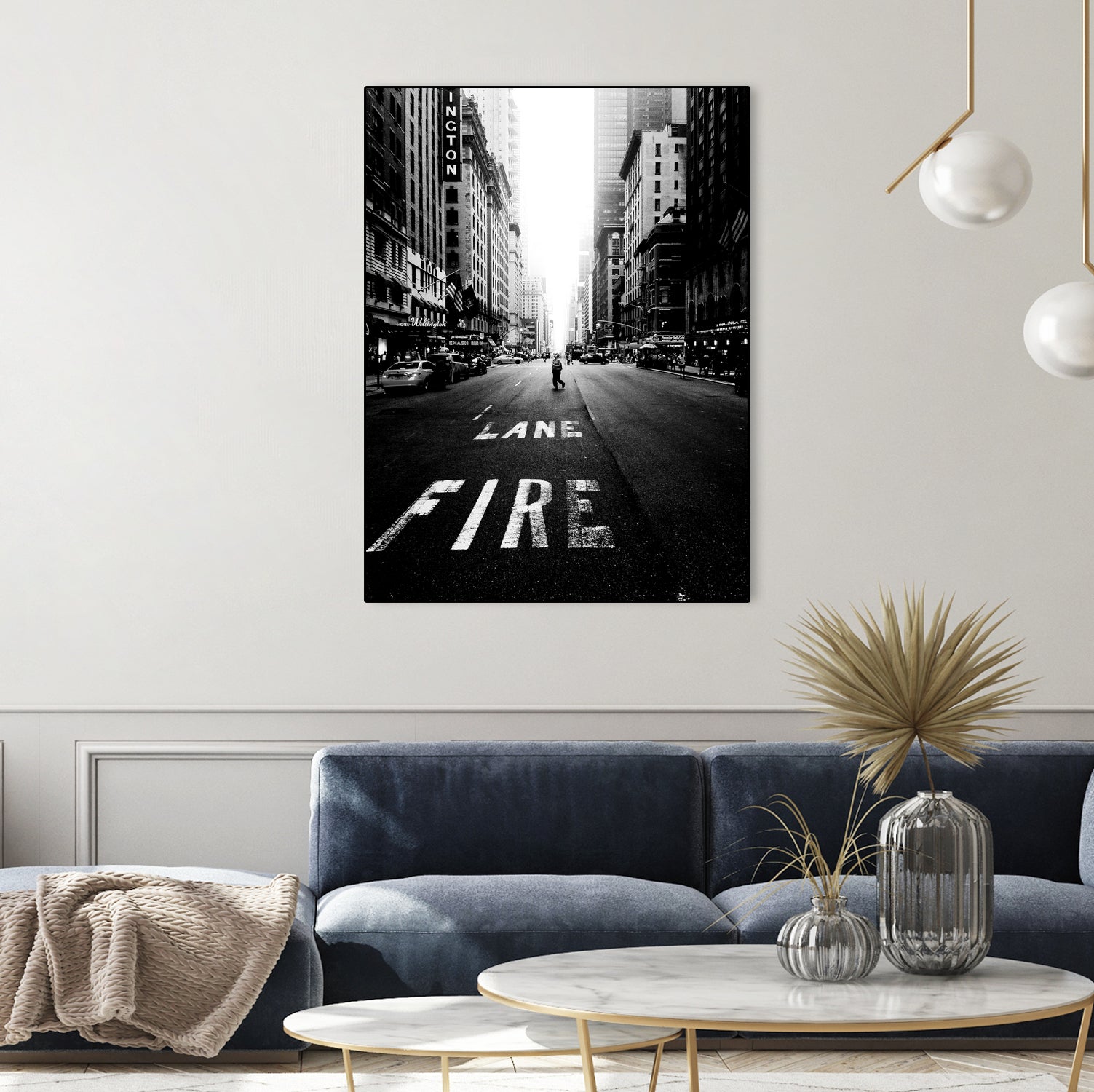 Lane fire by Dmitry Belov on GIANT ART - black photo manipulation