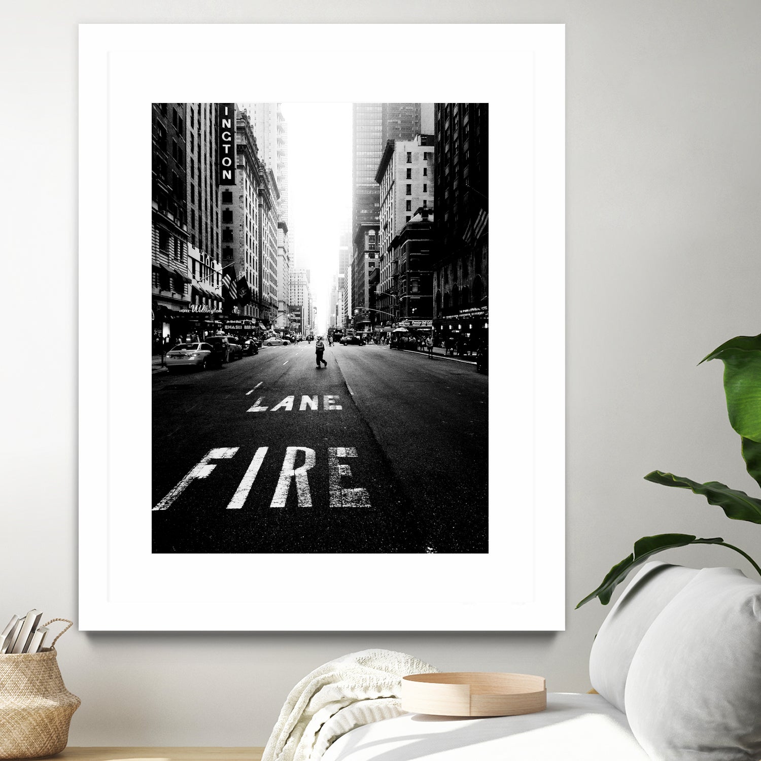 Lane fire by Dmitry Belov on GIANT ART - black photo manipulation