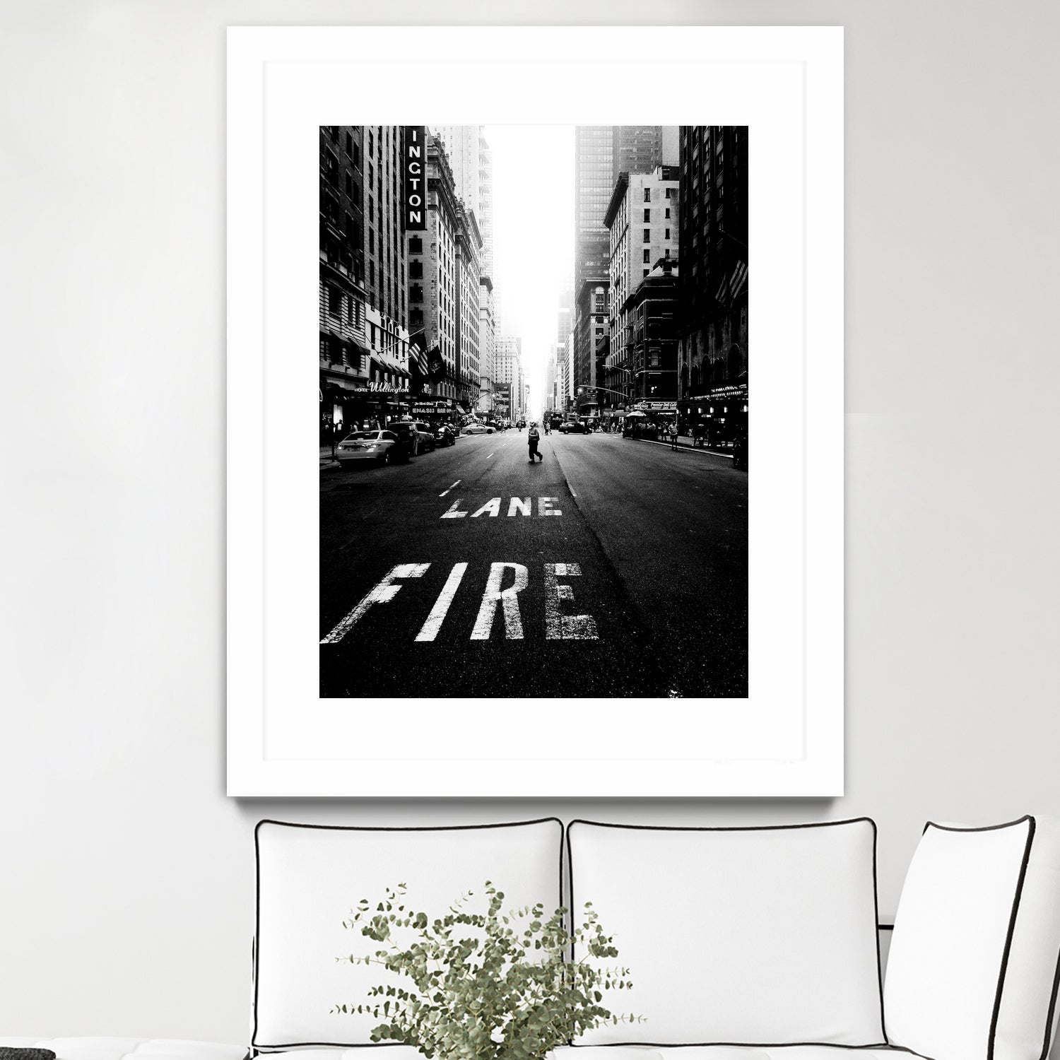 Lane fire by Dmitry Belov on GIANT ART - black photo manipulation