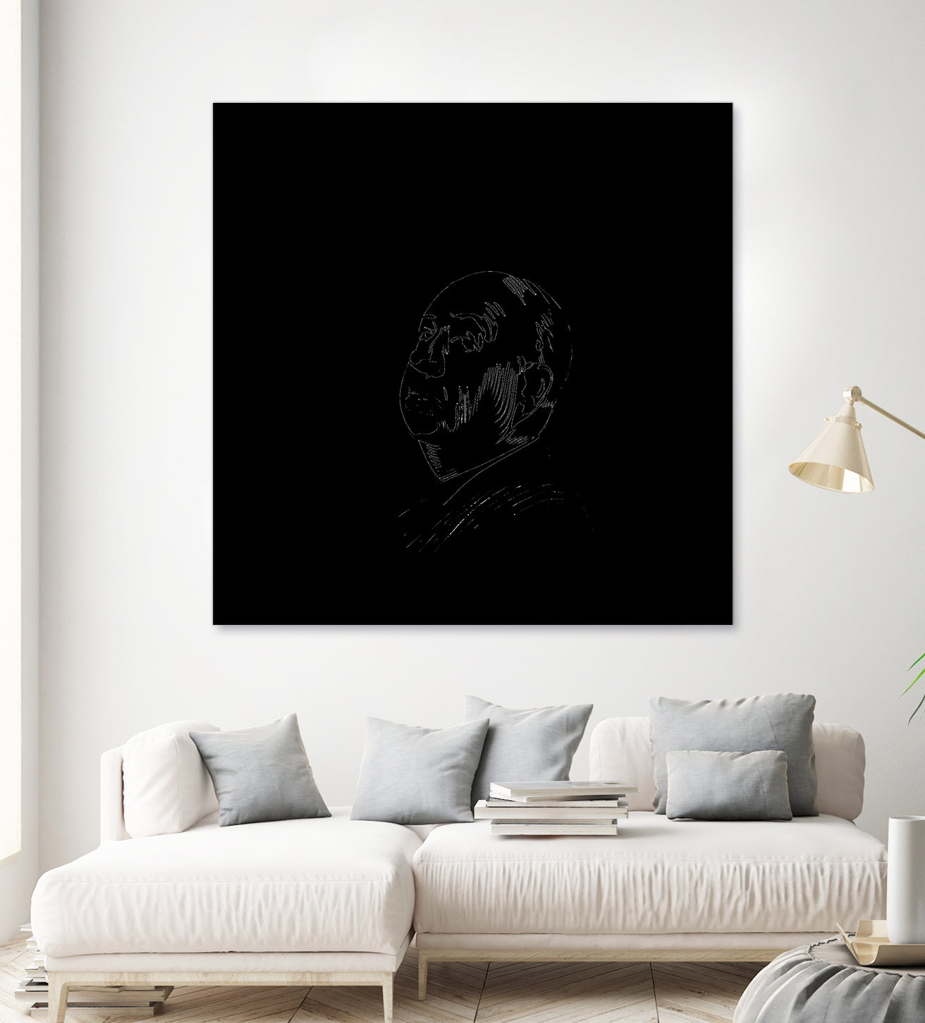 Alfred Hitchcock's Psyco by Barbara Vigano on GIANT ART - black digital drawing