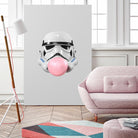 Stormtrooper Bubblegum by Urbano Rodriguez on GIANT ART - white 3d art