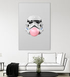 Stormtrooper Bubblegum by Urbano Rodriguez on GIANT ART - white 3d art