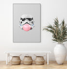 Stormtrooper Bubblegum by Urbano Rodriguez on GIANT ART - white 3d art