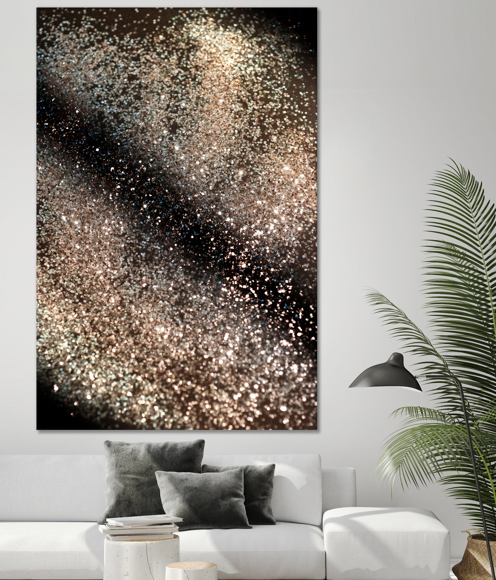 Sparkling GOLD BLACK Lady Glitter #3 #decor #art by Anita & Bella Jantz on GIANT ART - brown photo manipulation