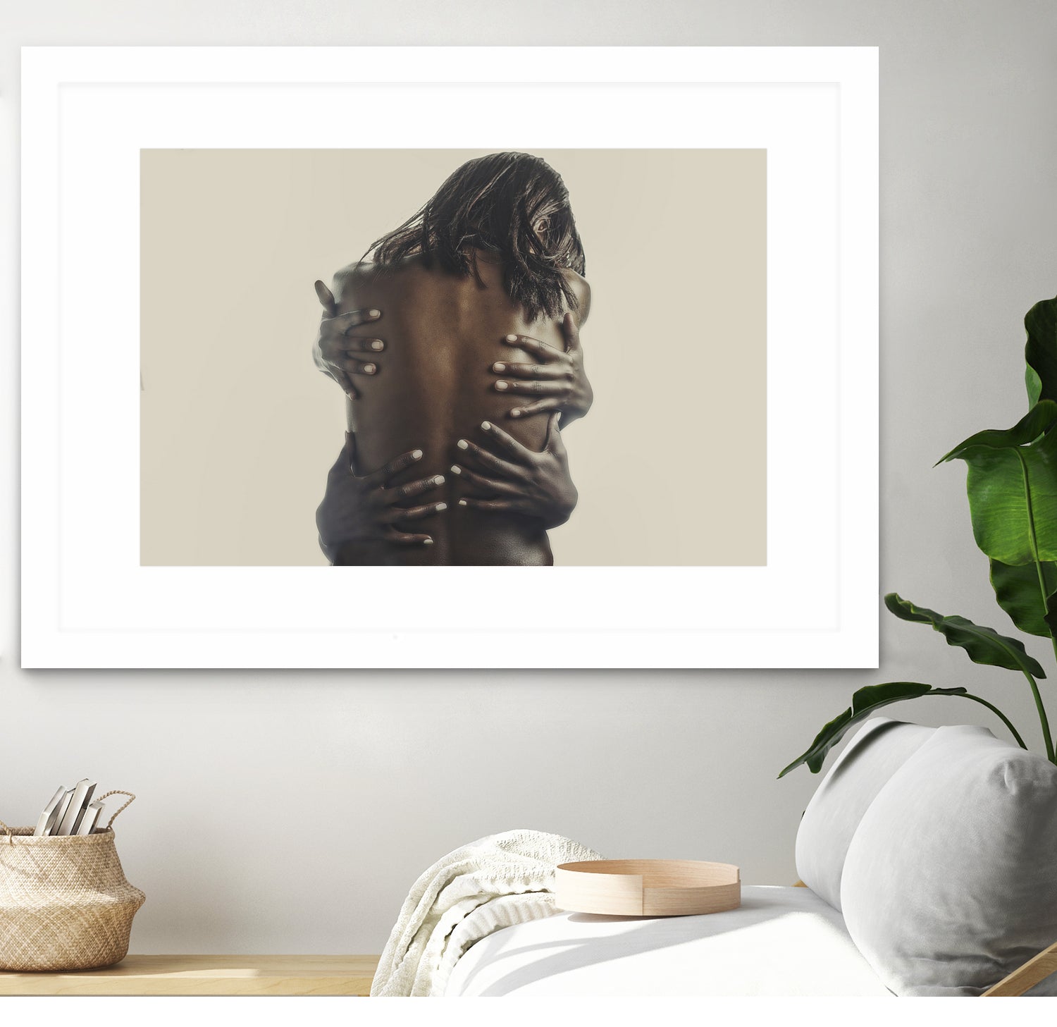 WARM EMBRACE by Izzy MB on GIANT ART - white photo manipulation