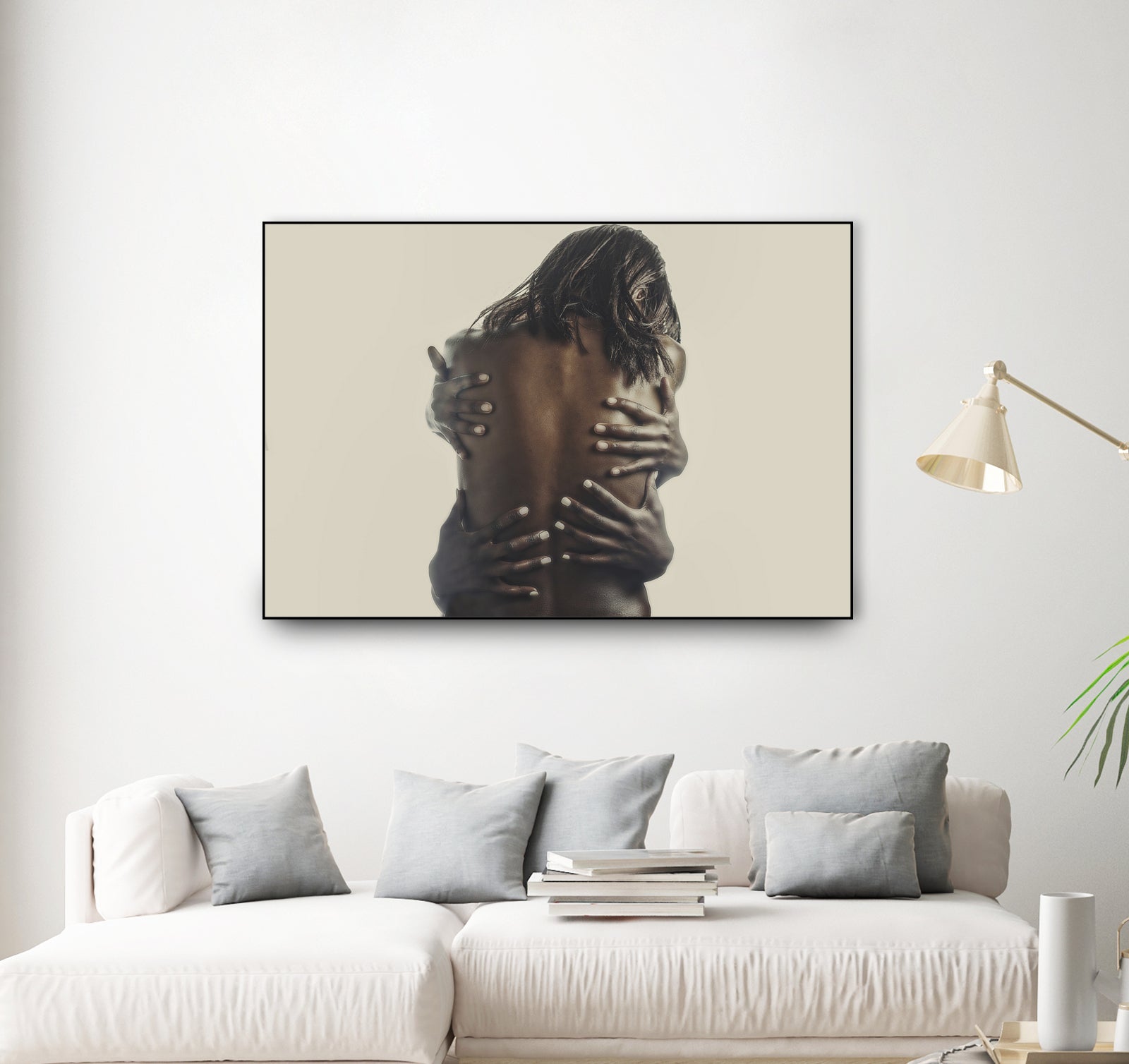 WARM EMBRACE by Izzy MB on GIANT ART - white photo manipulation