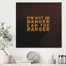 I'm not in danger. I am the danger. by Fábio Vita on GIANT ART - black 3d art