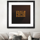 I'm not in danger. I am the danger. by Fábio Vita on GIANT ART - black 3d art