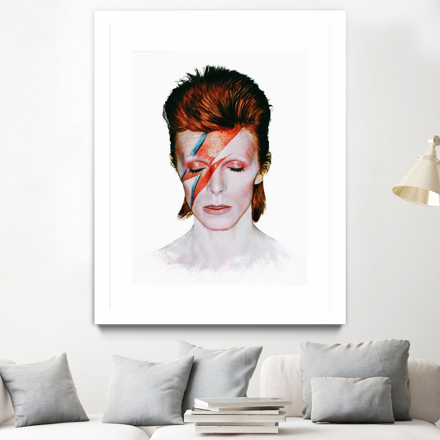 David Bowie Tribute Final by Antoine Dutilh on GIANT ART - white digital painting