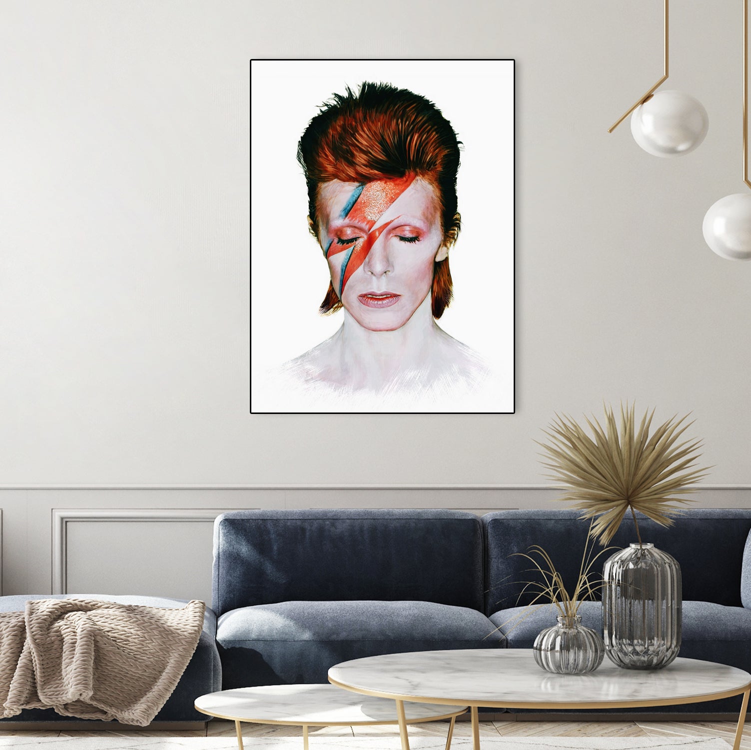 David Bowie Tribute Final by Antoine Dutilh on GIANT ART - white digital painting