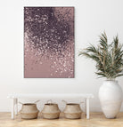 Sparkling Mauve Lady Glitter #3 #shiny #decor #art by Anita & Bella Jantz on GIANT ART - fuchsia photo manipulation