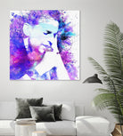 Dave Gahan by DARIA GRACHEVA on GIANT ART - fuchsia digital painting