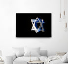 Shield of David by Maor Winetrob on GIANT ART - blue processing/programming