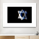 Shield of David by Maor Winetrob on GIANT ART - blue processing/programming