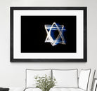 Shield of David by Maor Winetrob on GIANT ART - blue processing/programming