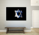 Shield of David by Maor Winetrob on GIANT ART - blue processing/programming