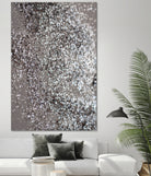 Sparkling SILVER Lady Glitter #1 #decor #art by Anita & Bella Jantz on GIANT ART - gray photo manipulation