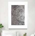 Sparkling SILVER Lady Glitter #1 #decor #art by Anita & Bella Jantz on GIANT ART - gray photo manipulation