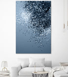 Sparkling Blue Lady Glitter #2 #shiny #decor #art by Anita & Bella Jantz on GIANT ART - blue photo manipulation