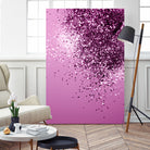 Sparkling Pink Lady Glitter #1 #shiny #decor #art by Anita & Bella Jantz on GIANT ART - pink photo manipulation