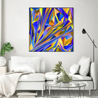 Kandinsky geometry by Dmitry Chernov on GIANT ART - orange digital drawing