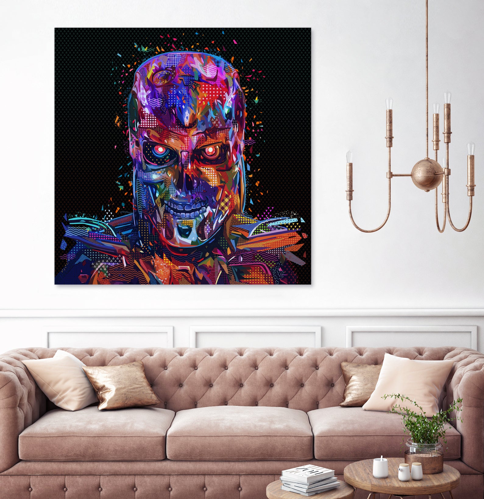 Pop Terminator by Alessandro Pautasso on GIANT ART - black digital painting