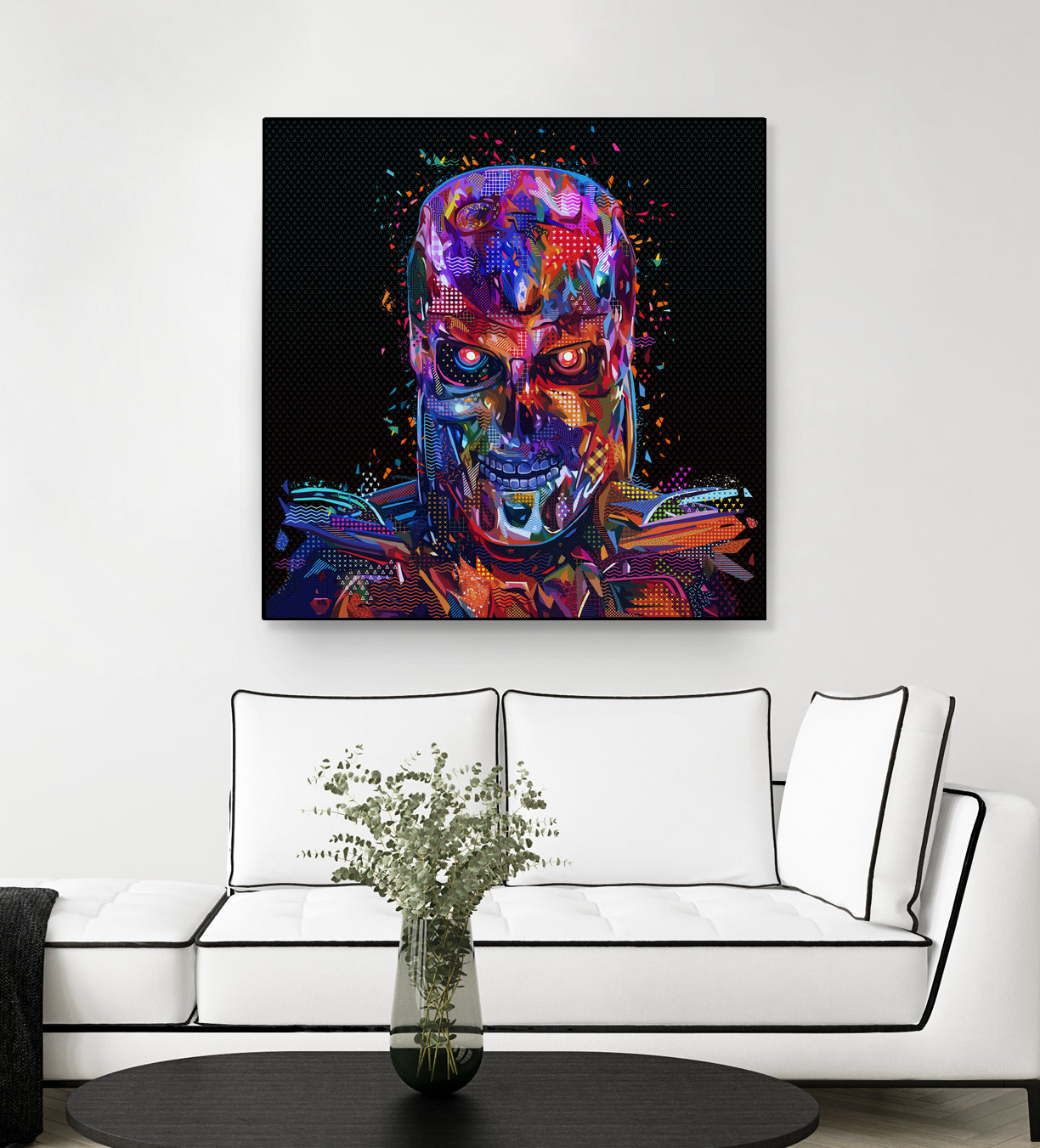 Pop Terminator by Alessandro Pautasso on GIANT ART - black digital painting