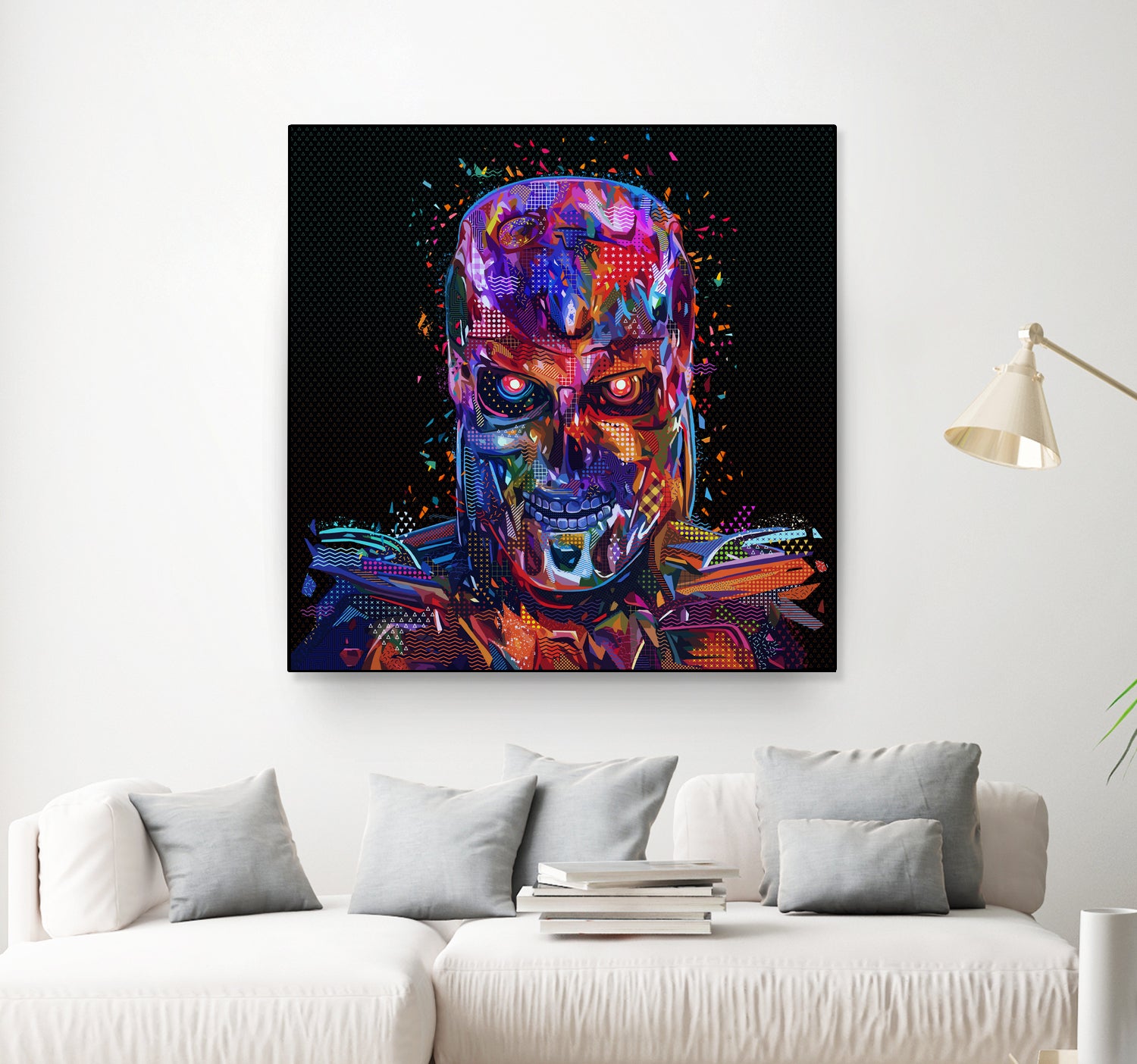 Pop Terminator by Alessandro Pautasso on GIANT ART - black digital painting