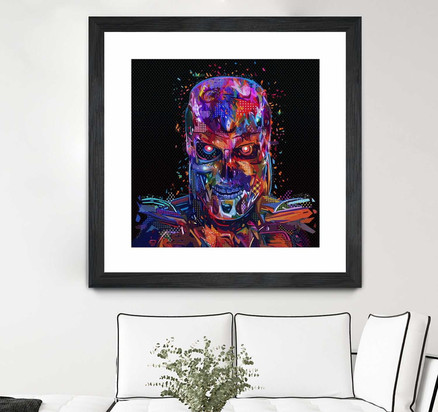 Pop Terminator by Alessandro Pautasso on GIANT ART - black digital painting